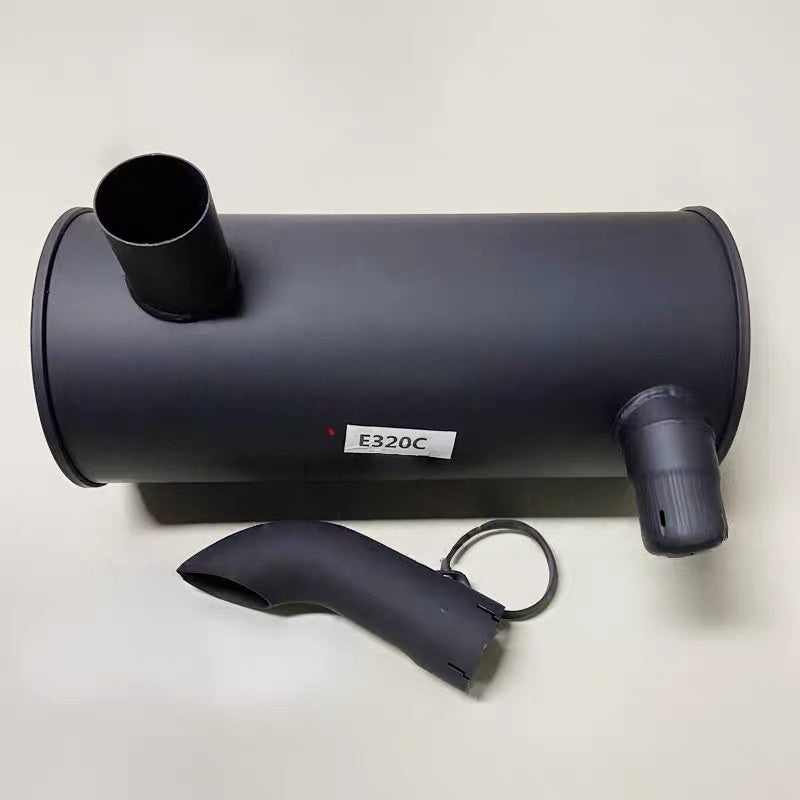 Heavy-Duty Exhaust Muffler Replacement for Caterpillar (CAT) 320C Excavator