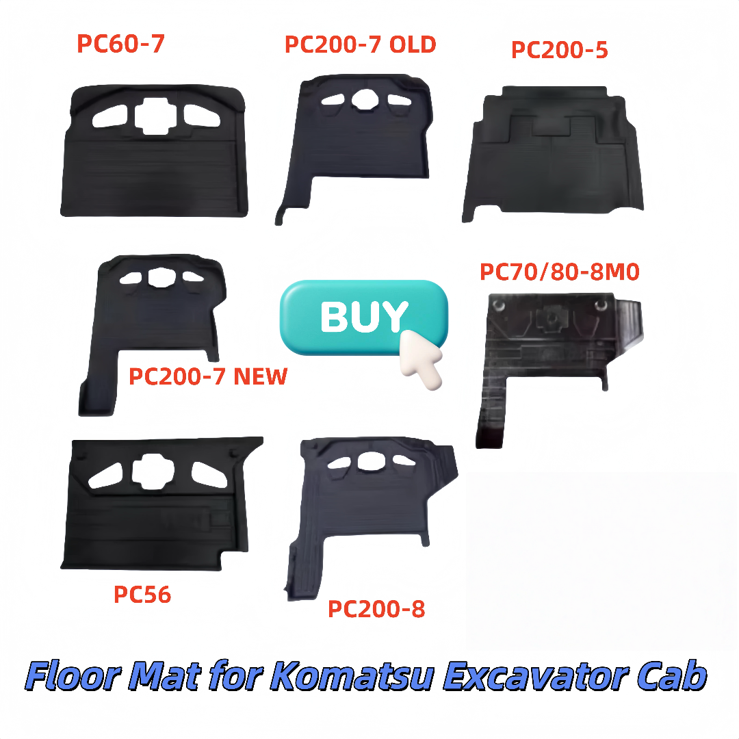 Excavator Cab Floor Mat- Customized Service