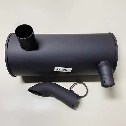 Heavy-Duty Exhaust Muffler Replacement for Caterpillar (CAT) 320C Excavator