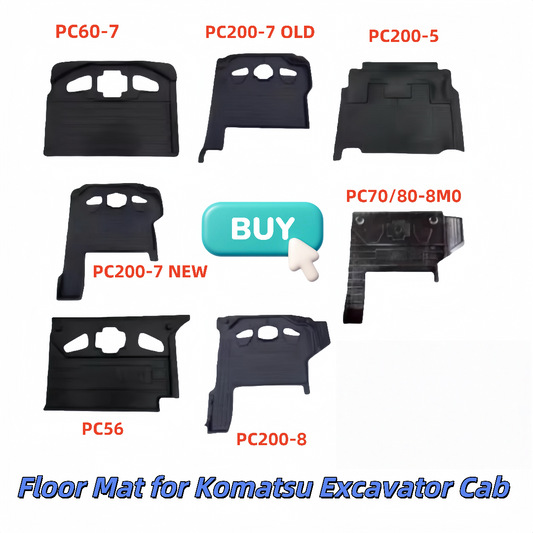 Excavator Cab Floor Mat- Customized Service